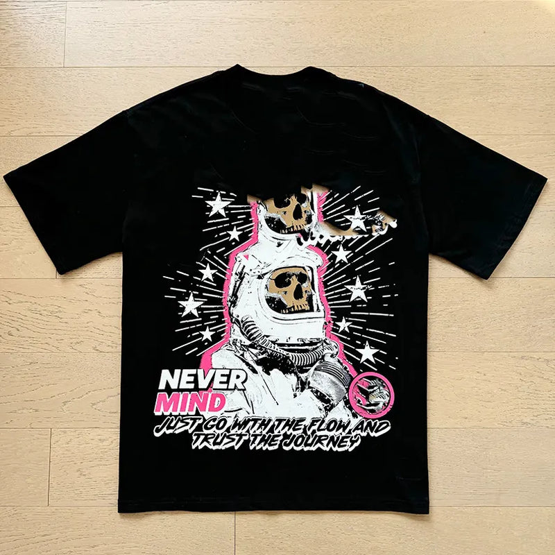 Mens Designer T Shirt NFC Graphic Tees Sport Shorts Hip Hop Short Sets Tracksuit Unisex Tops High Street Retro Women T-Shirts Eur Size S-Xl