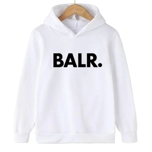 Brand Balr Kids Tracksuit Boys Girls Sweatshirt Sweatpants 2 Piece Suit Spring Autumn Children Hooded Sets Fashion Casual Hoodis